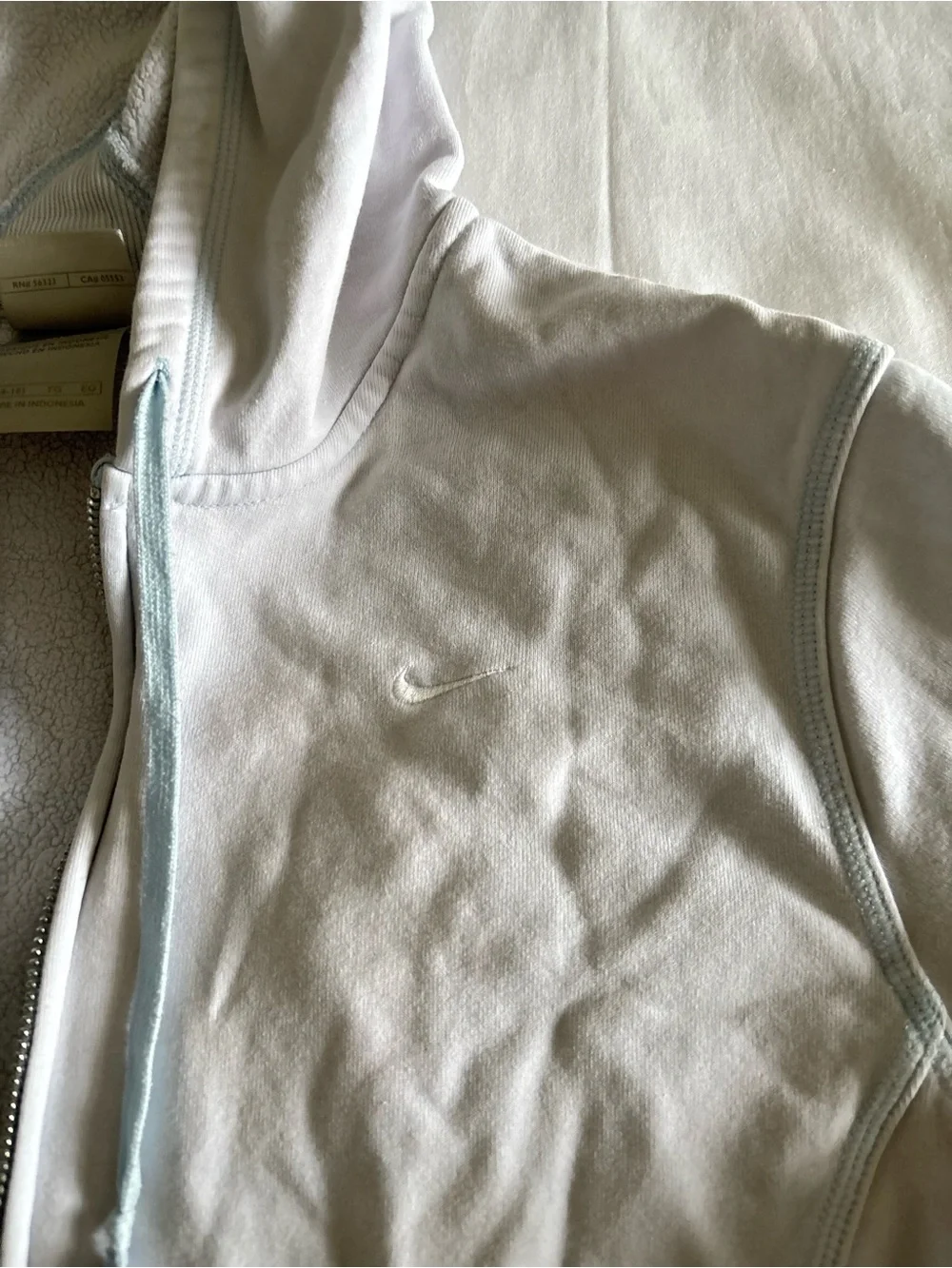 Nike Light blue Women's Lightweight Zip Hoodie